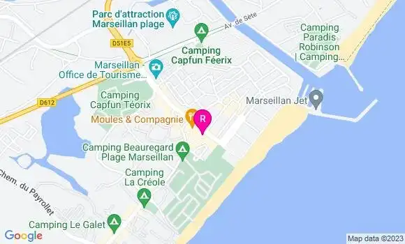 Localisation Restaurant Bar Le New Orléans