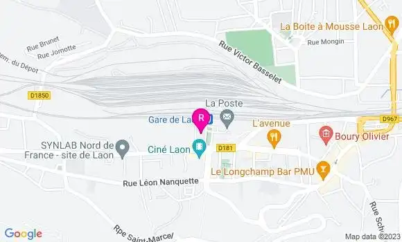 Localisation Restaurant Bar Bar de l