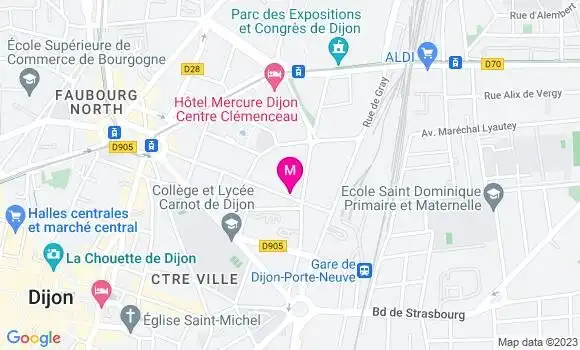 Localisation Restaurant  L