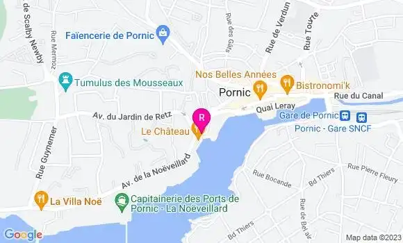 Localisation Restaurant  Le Château