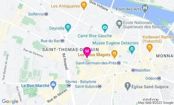 Localisation Restaurant  Serfil