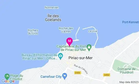 Localisation Restaurant  La Vigie