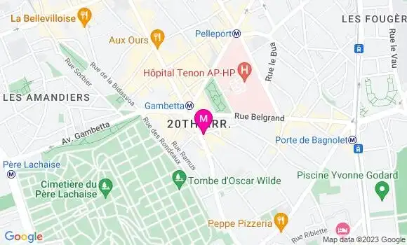 Localisation Restaurant Bar Le Cherfa