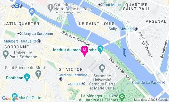 Localisation Restaurant  Le Saint B