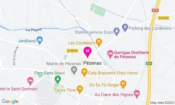 Localisation Crêperie Le Gelase