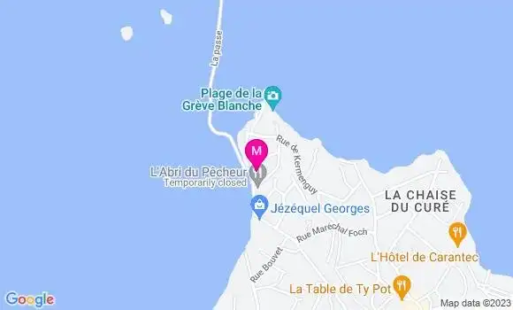 Localisation Restaurant  Le Cabestan