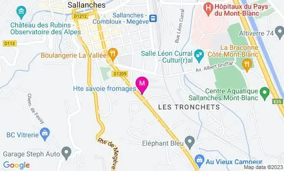 Localisation Restaurant  La Mangeoire