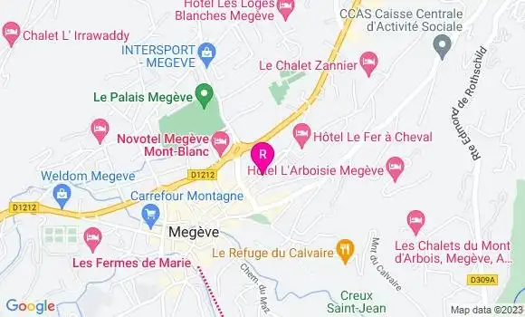 Localisation Restaurant  Le Hibou Blanc