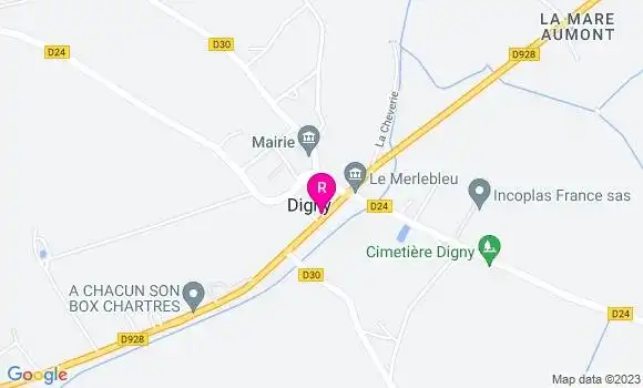 Localisation Restaurant  Le Week End