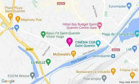 Localisation Restaurant  La Bergamotte