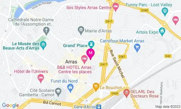 Localisation Restaurant Grill Le Saint Germain