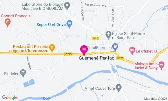 Localisation Restaurant  Le Panier Garni
