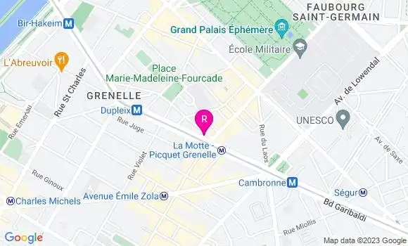 Localisation Pizzeria Grenella