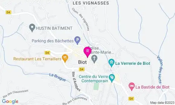 Localisation Restaurant  Les Acacias