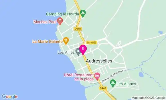 Localisation Restaurant Fruits de Mer Chez Mimi