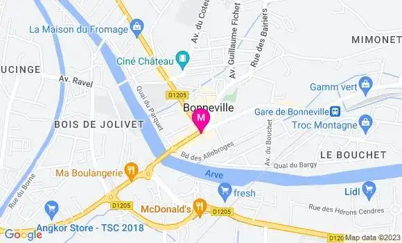 Localisation Café Central
