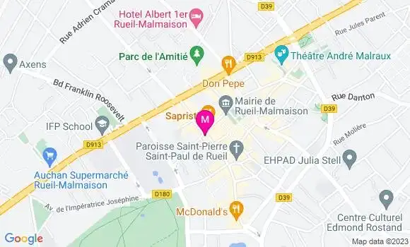 Localisation Restaurant  L