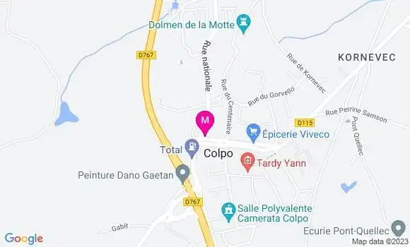 Localisation Restaurant  Aux Délices de l