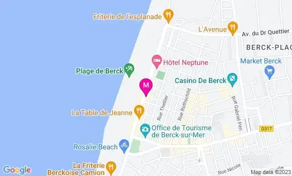 Localisation Restaurant  L