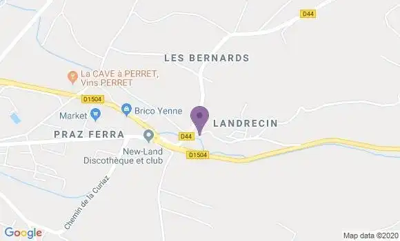 Localisation Restaurant  Le Montaplan