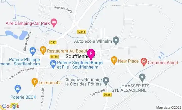 Localisation Restaurant  A l