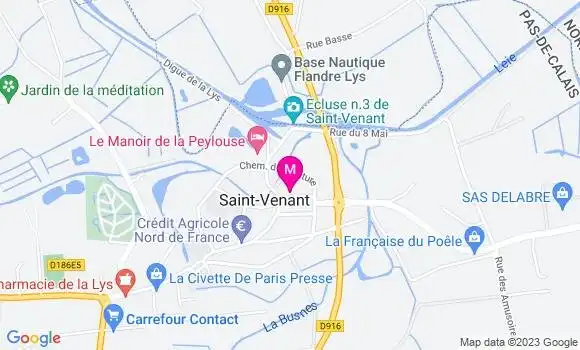 Localisation Restaurant  Esta Minet