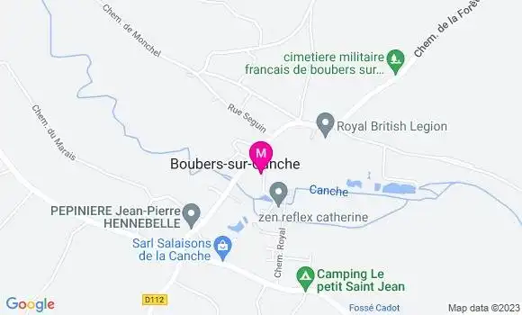 Localisation Restaurant  La Crémaillère