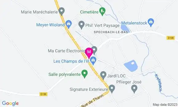 Localisation Restaurant  Au Bon Accueil