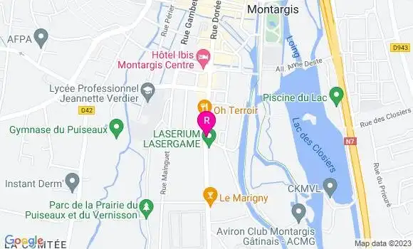 Localisation Restaurant  L