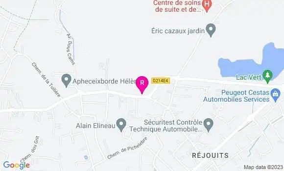 Localisation Restaurant  Les Chais d