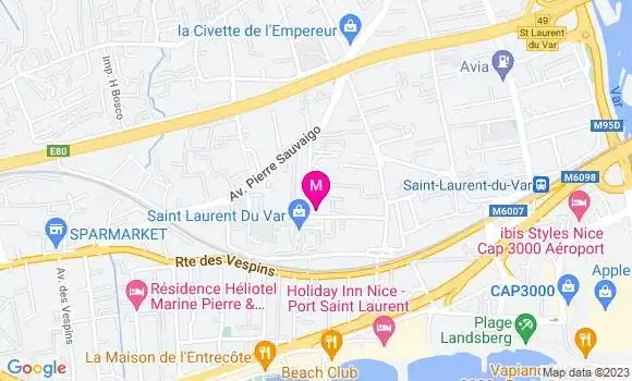 Localisation Restaurant  Sun Sea Club