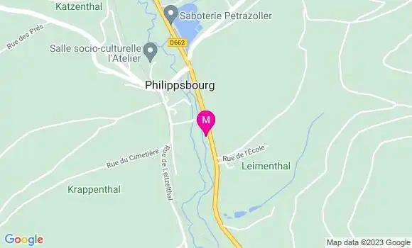 Localisation Restaurant  Au Tilleul