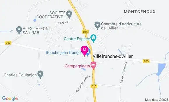 Localisation Restaurant de l