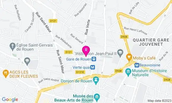 Localisation Brasserie L
