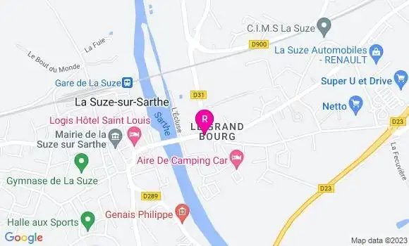 Localisation Restaurant du Lion d