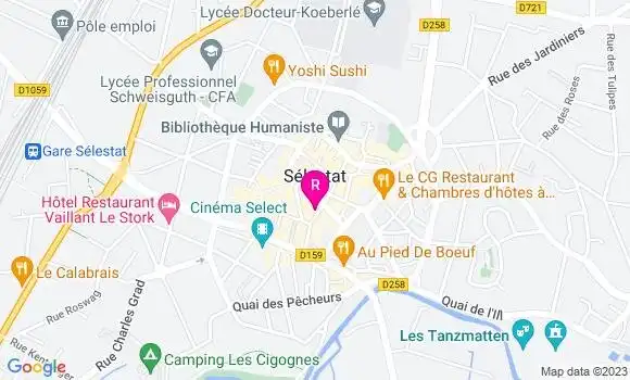 Localisation Restaurant  La  Ville de Reims