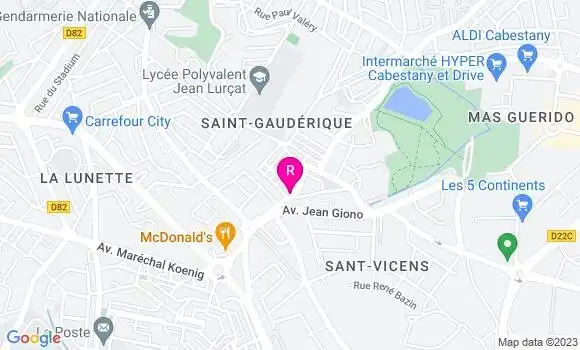 Localisation Restaurant  L