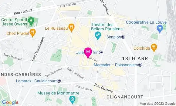 Localisation Restaurant Bar L
