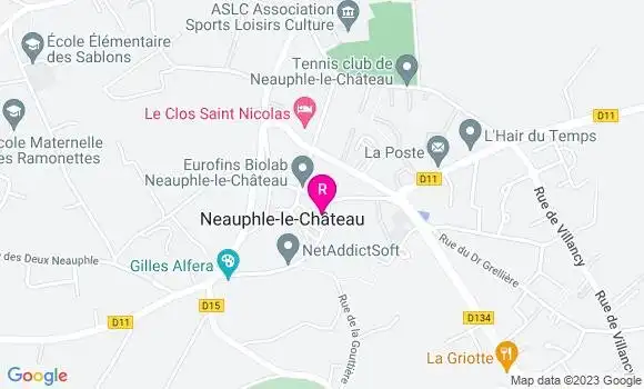 Localisation Restaurant  Café des Sports
