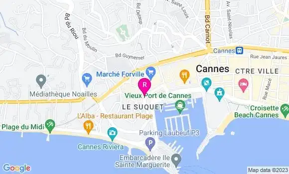 Localisation Restaurant  Gavroche