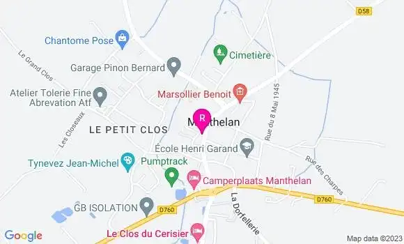 Localisation Le Bistrot