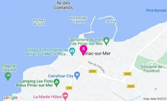 Localisation Crêperie Lacomère