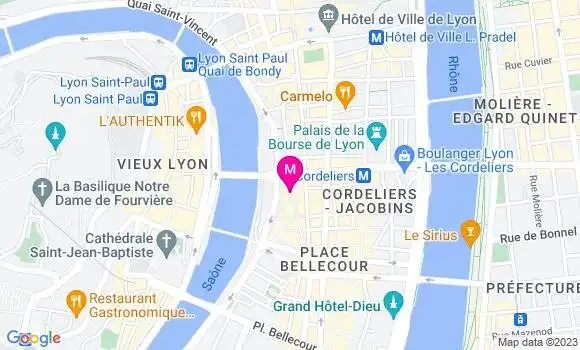 Localisation Restaurant  Le Layon