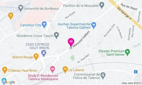 Localisation Pizzeria La Gondole