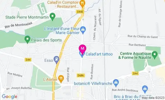 Localisation Restaurant  La Grande