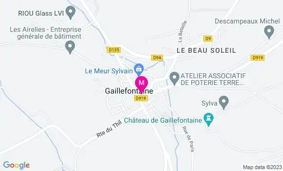 Localisation Restaurant  Café de l