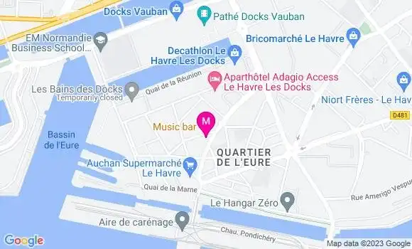 Localisation Restaurant Bar Music Bar