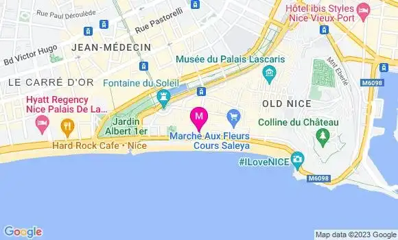 Localisation Restaurant  Le P