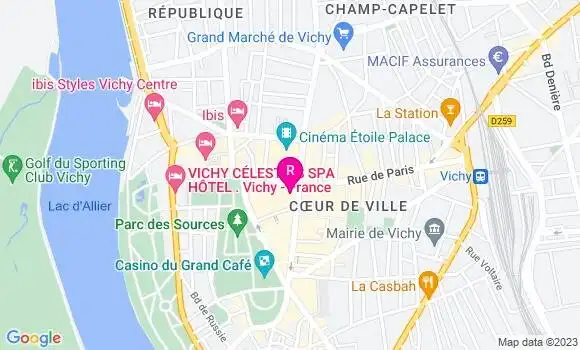 Localisation Restaurant  Saintonge