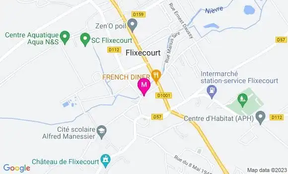 Localisation Restaurant  Pruvost Perrinet Catherine